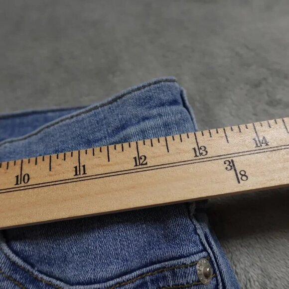 Free People Jeans Women's Size 26 Blue Denim Skinny Straight Activewear - Picture 4 of 10